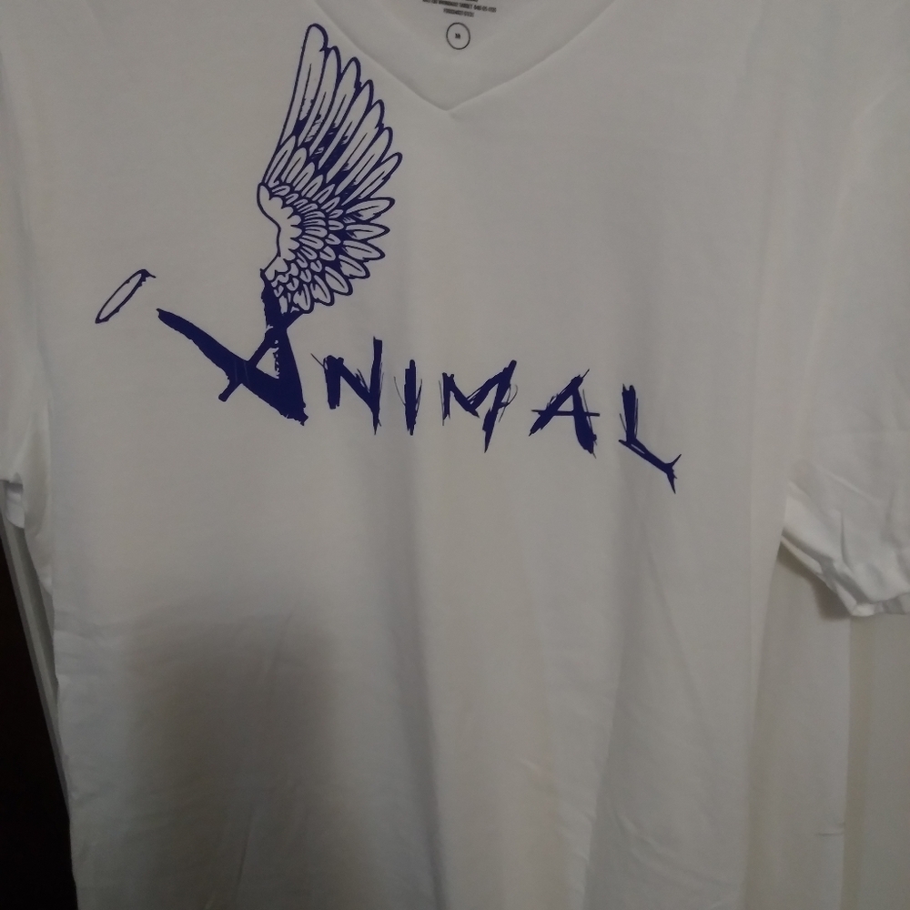 ANGELS (A.T.M.G) v neck T-SHIRTS